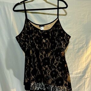 Nude illusions camisole 2x